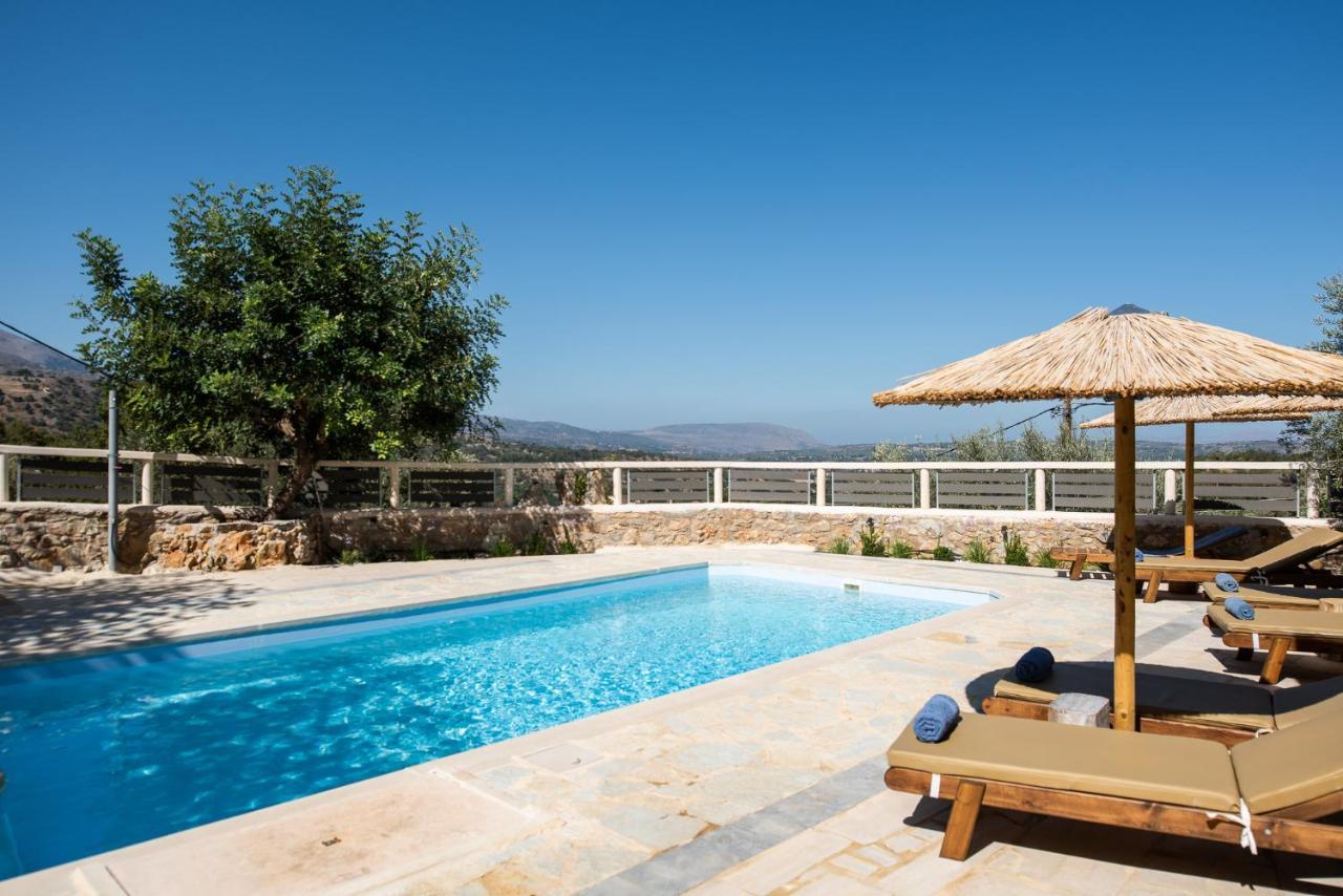 Villa Prinus Country Retreat Apokoronas, Heated Pool, 13Km From The Sea Embrosneros Exterior foto